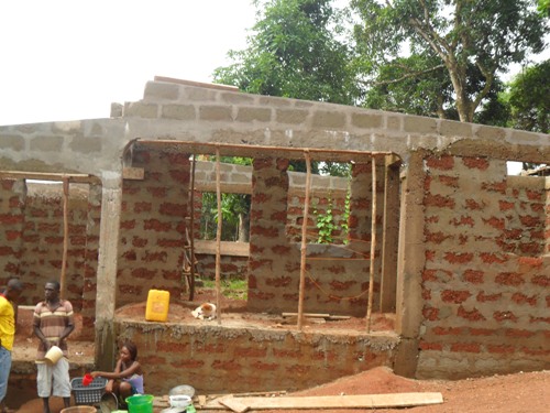 tailoring building under construction