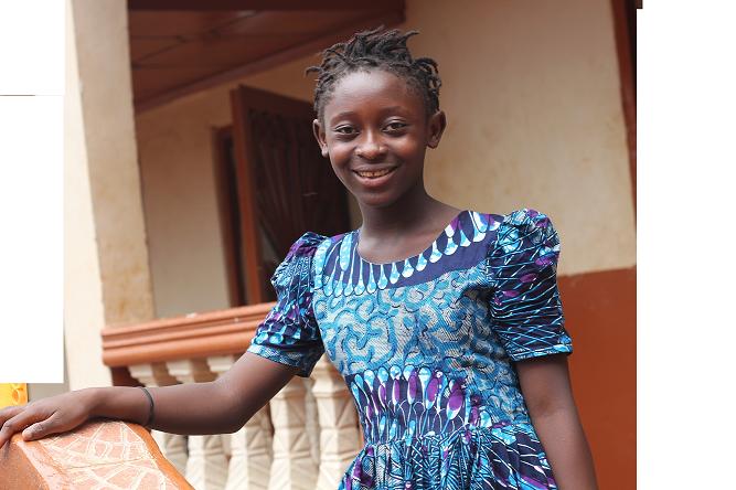 Hawa, girl in Freetown