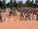 water bore hole queue
