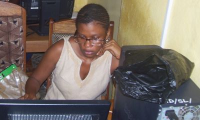 Participant at training session