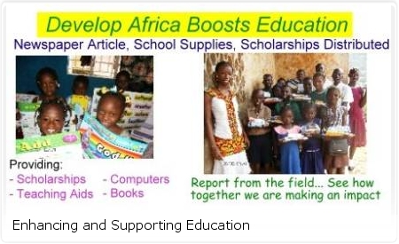Develop Africa Boosts Education Develop Africa Boosts Education