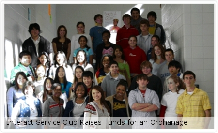 Interact Service Club Raises Funds for an Orphanage Interact Service Club Raises Funds for an Orphanage