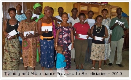 Microfinance Beneficiaries - January 2010