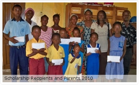 Scholarship Recipients and Parents - 2010