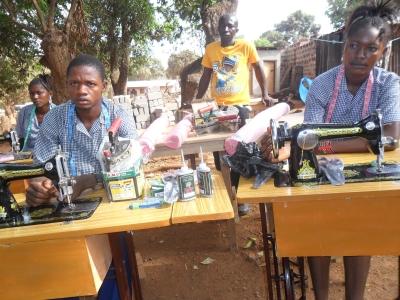 Sewing machine toolkits beneficiaries