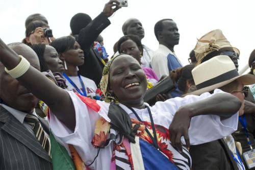 South Sudan rejoices