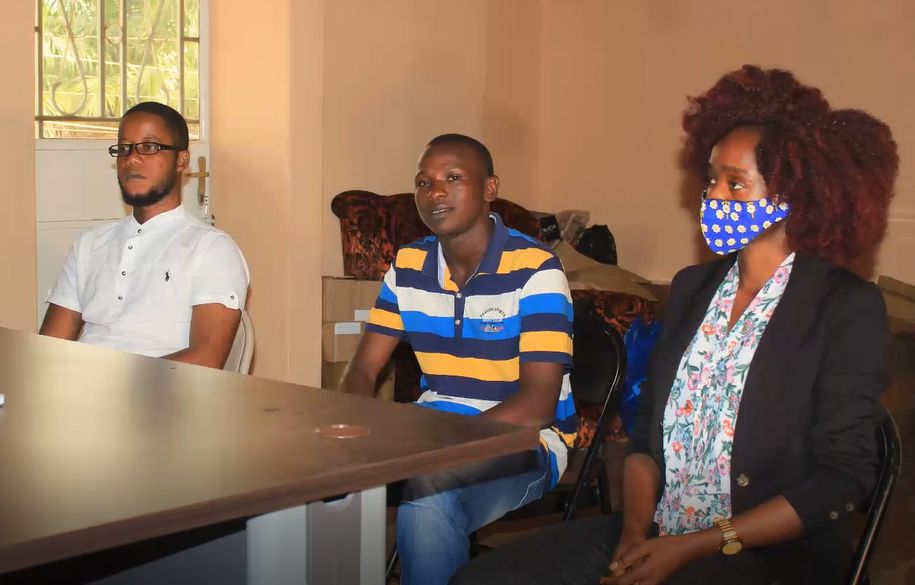 3 computer training graduates - DASL