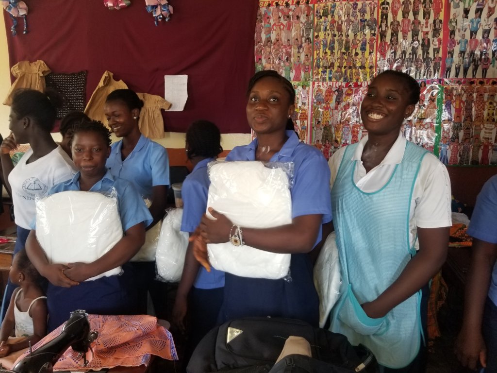 Bed Nets were Distributed at the Baptist Tailoring School