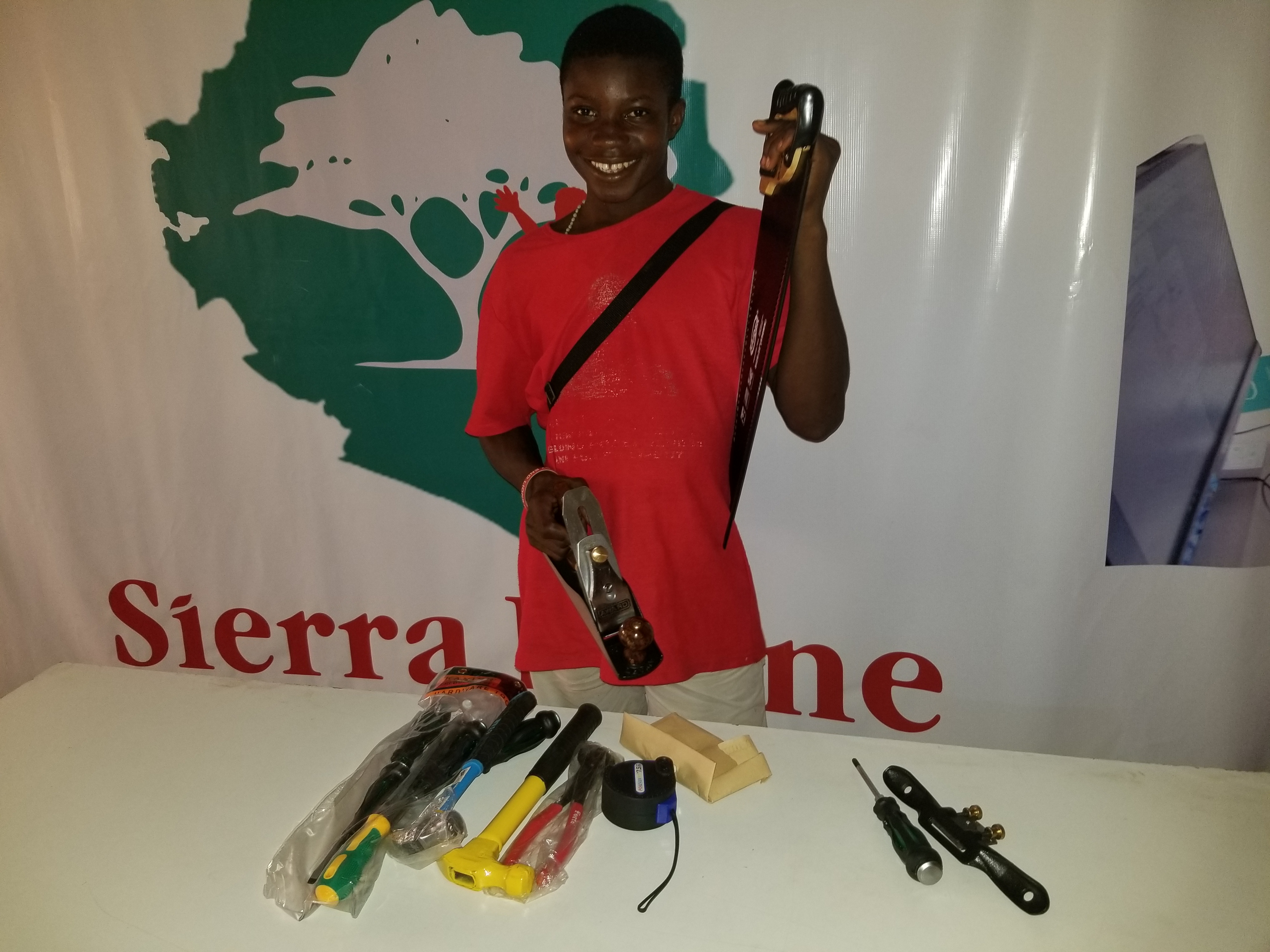 Your Support is Helping a Future Carpenter!