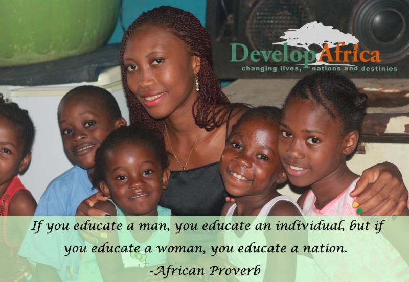 Educate a girl educate a nation 