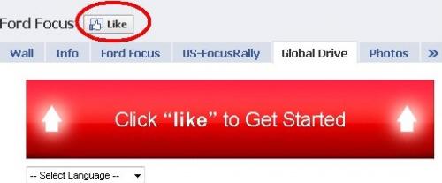 click on like
