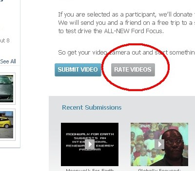 click on rate Videos