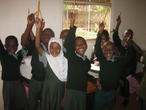 Pencils in Tanzania