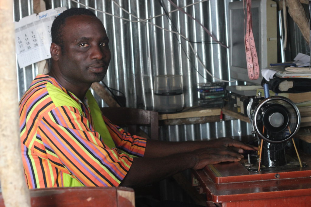 Microfinance help for tailoring 