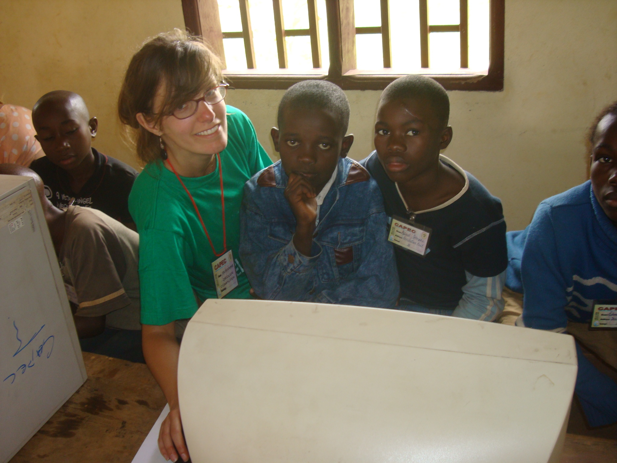 Students computer training 