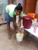 Hand washing Covid Sierra Leone 