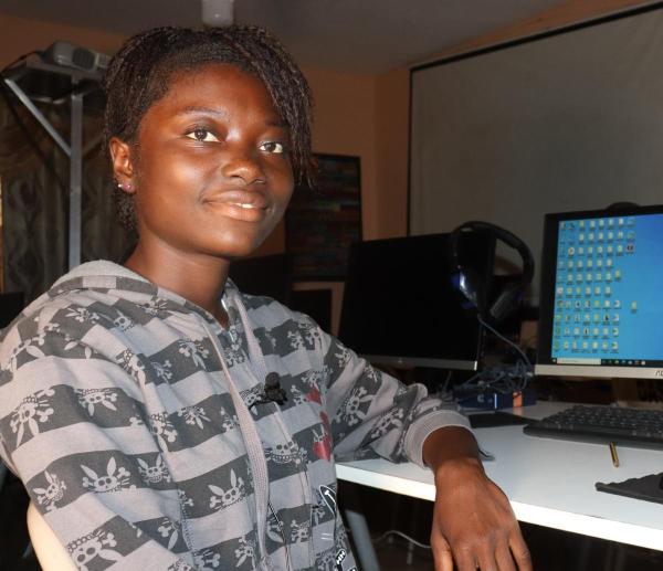 Computer Training Student