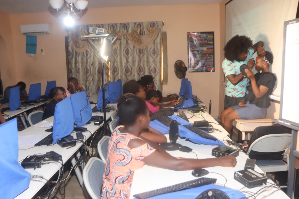 Girls Mentoring Session on Makeup Artistry