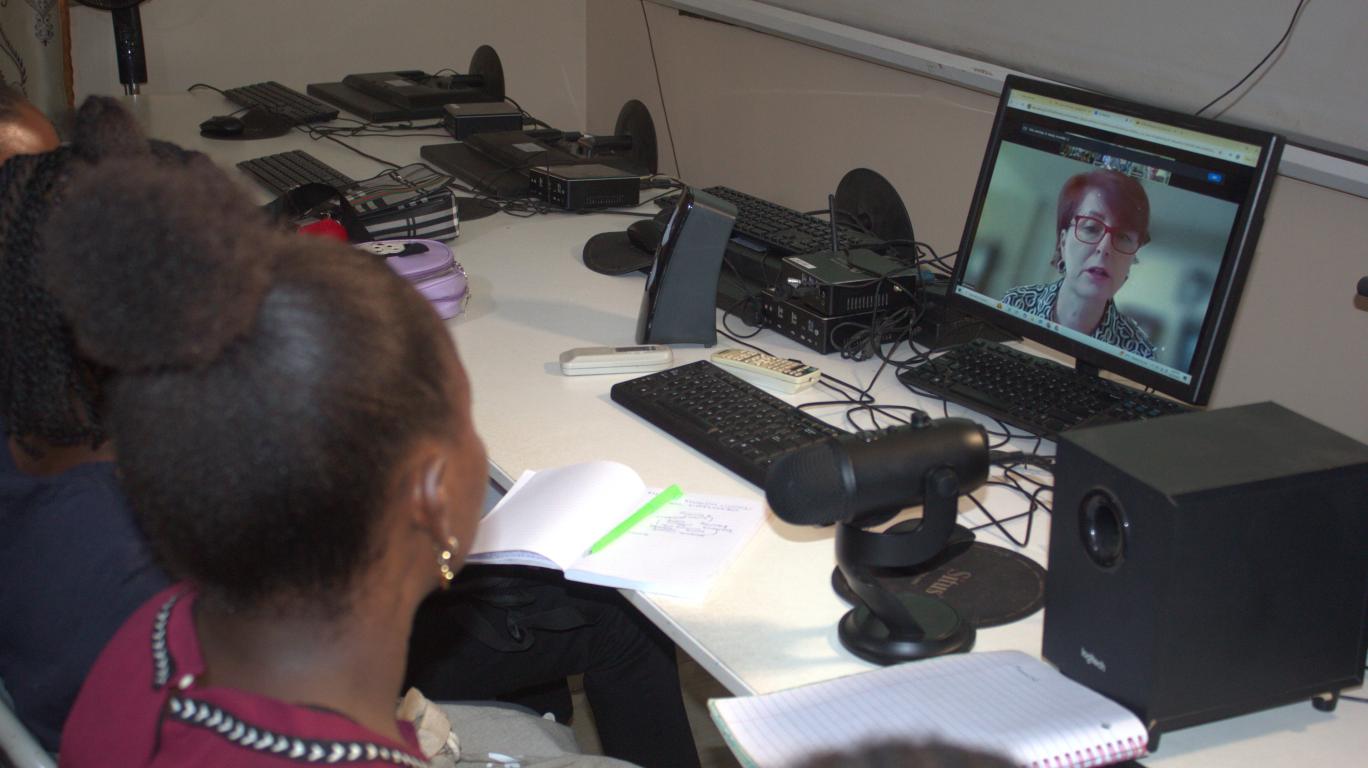 Financial mentoring session with Susan L.