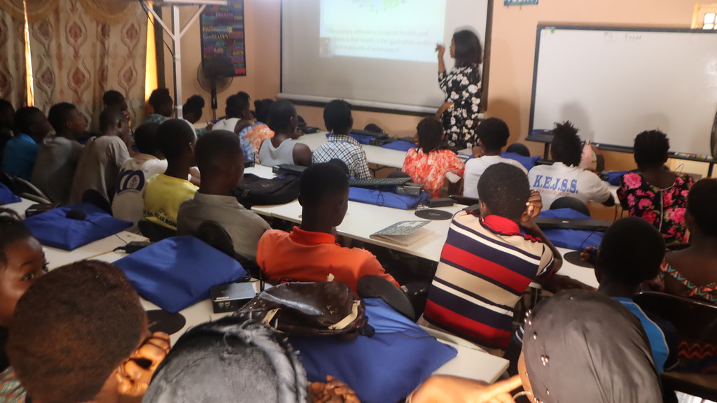 Students in Class During A Mentoring Session