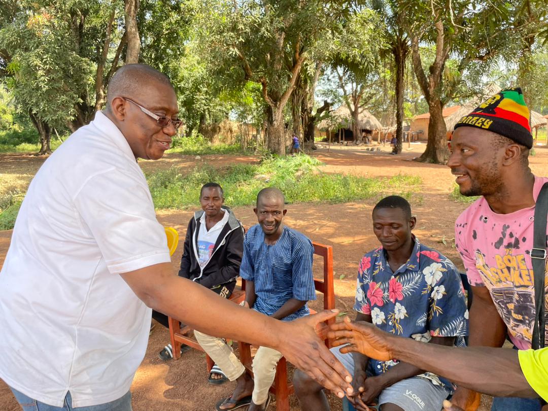 Welcoming Sylvester by the eledrs