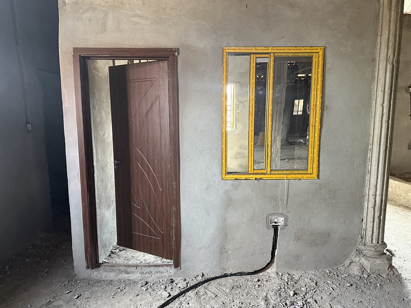 doors and windows installed at the calabah town project - 2025'