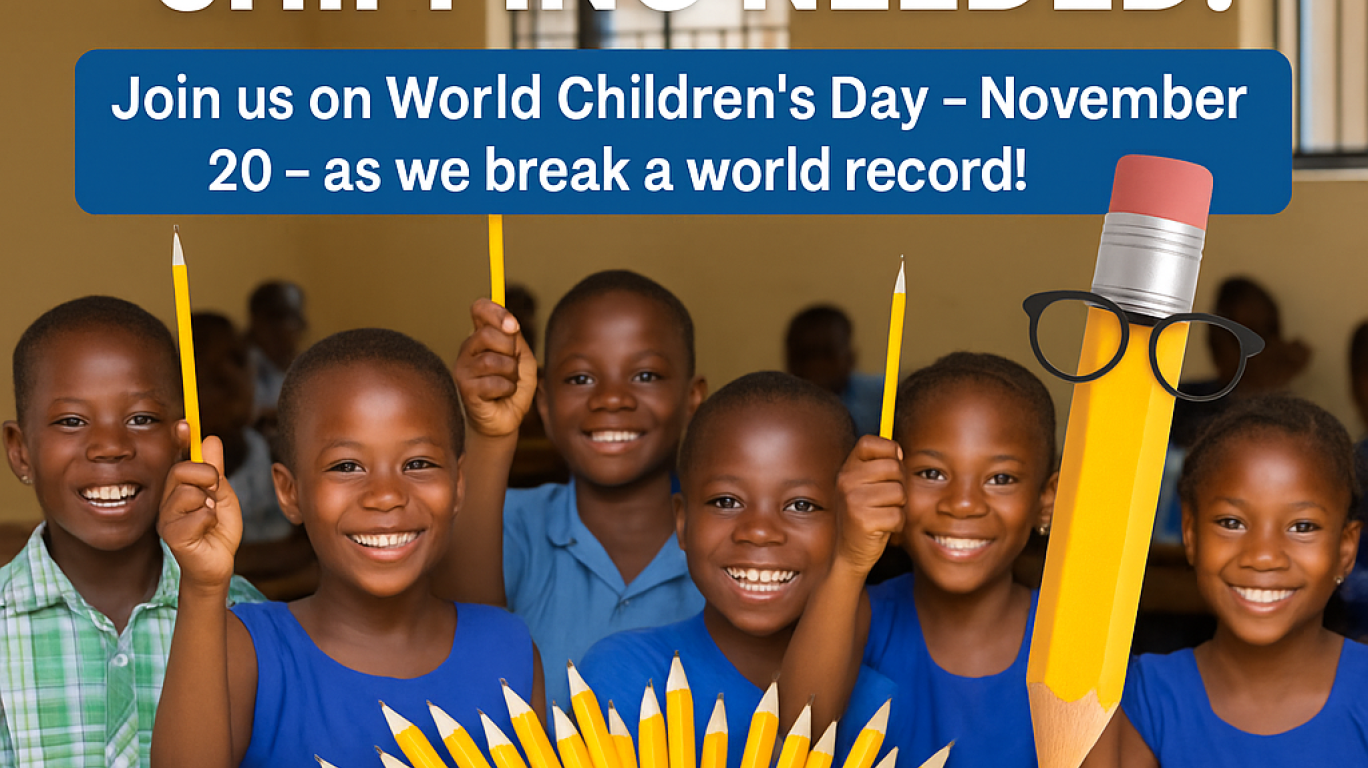 shipping needed for 100,000 pencils