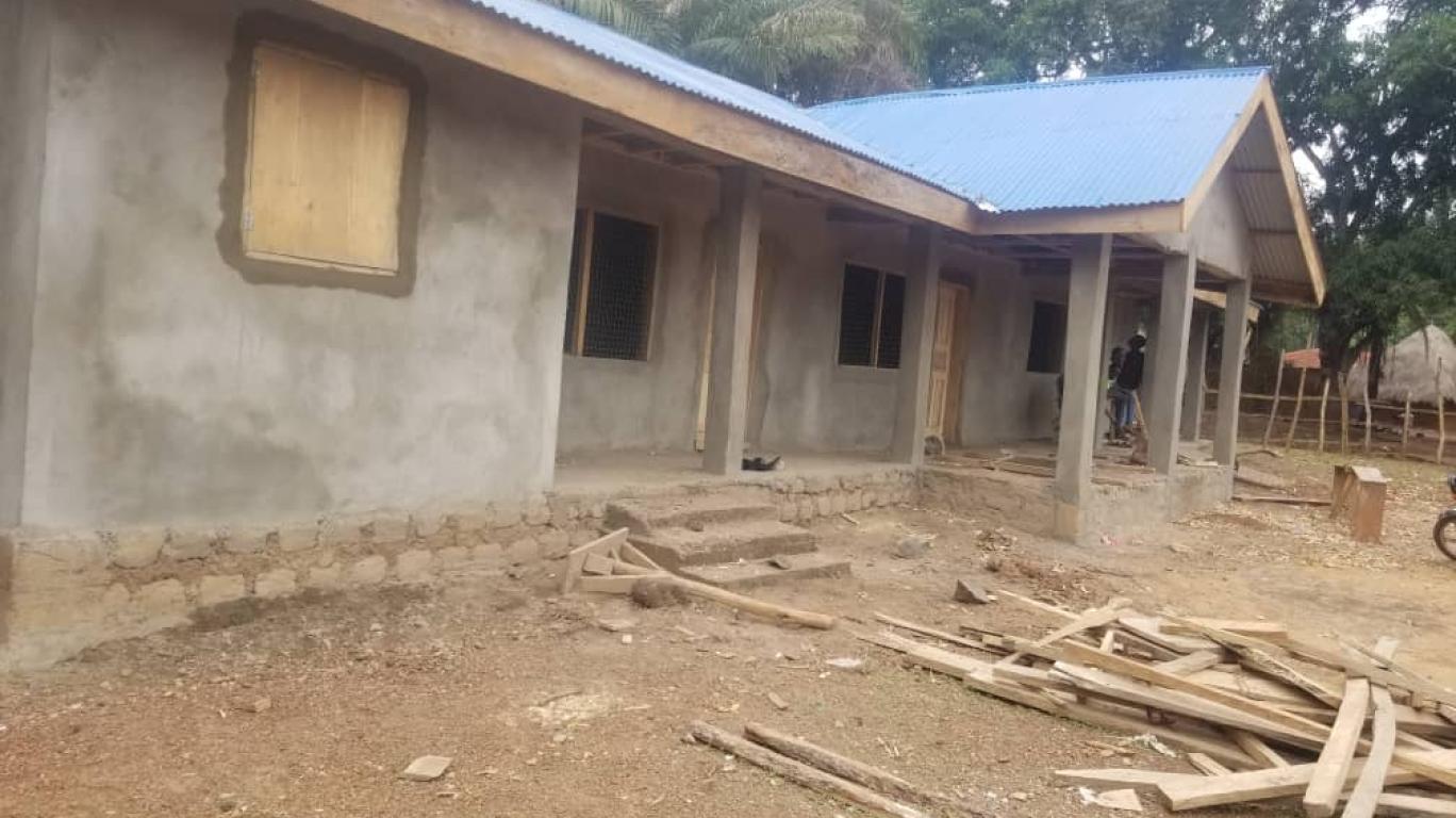 Roof put on Nursery School