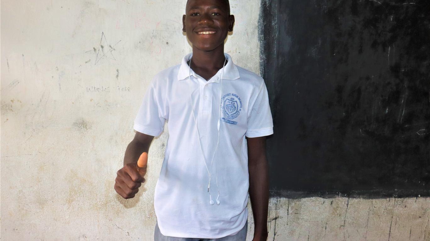 Future Teacher Thankful for Education