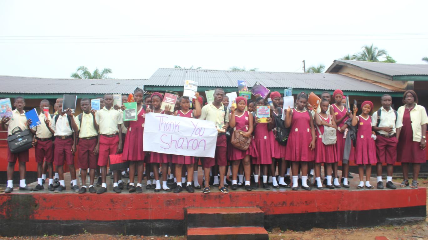 Lady Patricia Kabba Junior Secondary School Thank Sharon