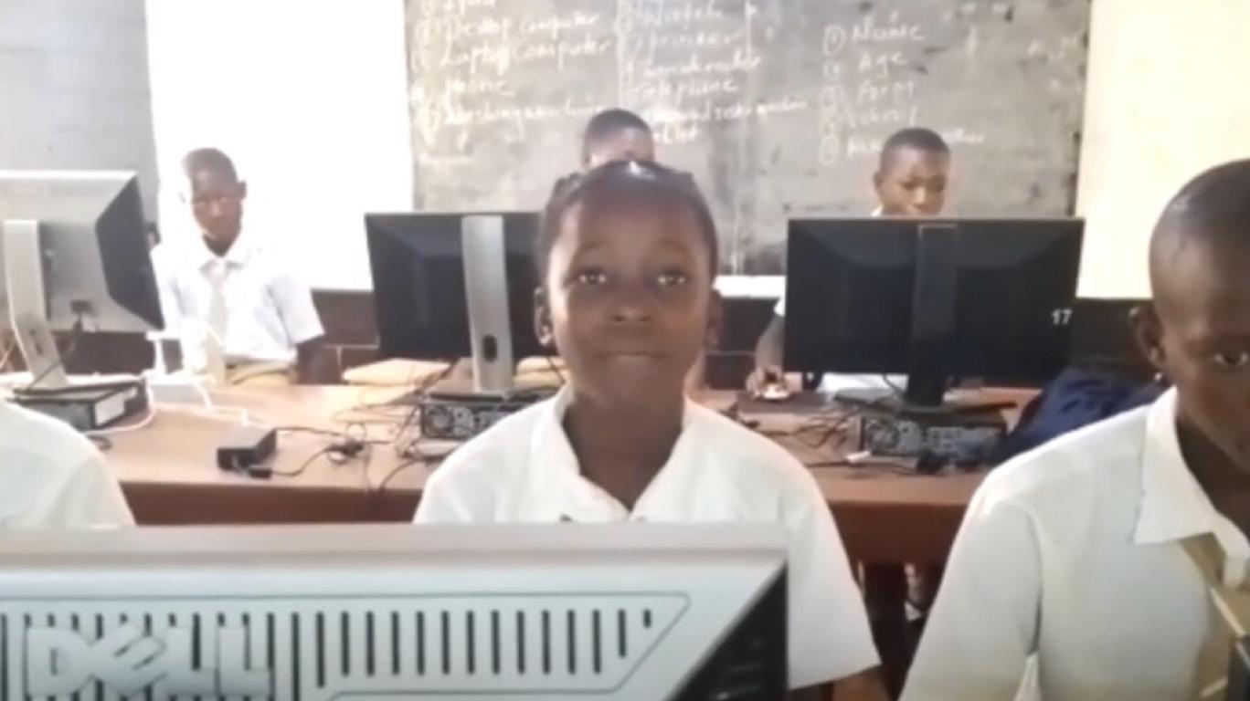 Mariama Talks About Her Computer Classes