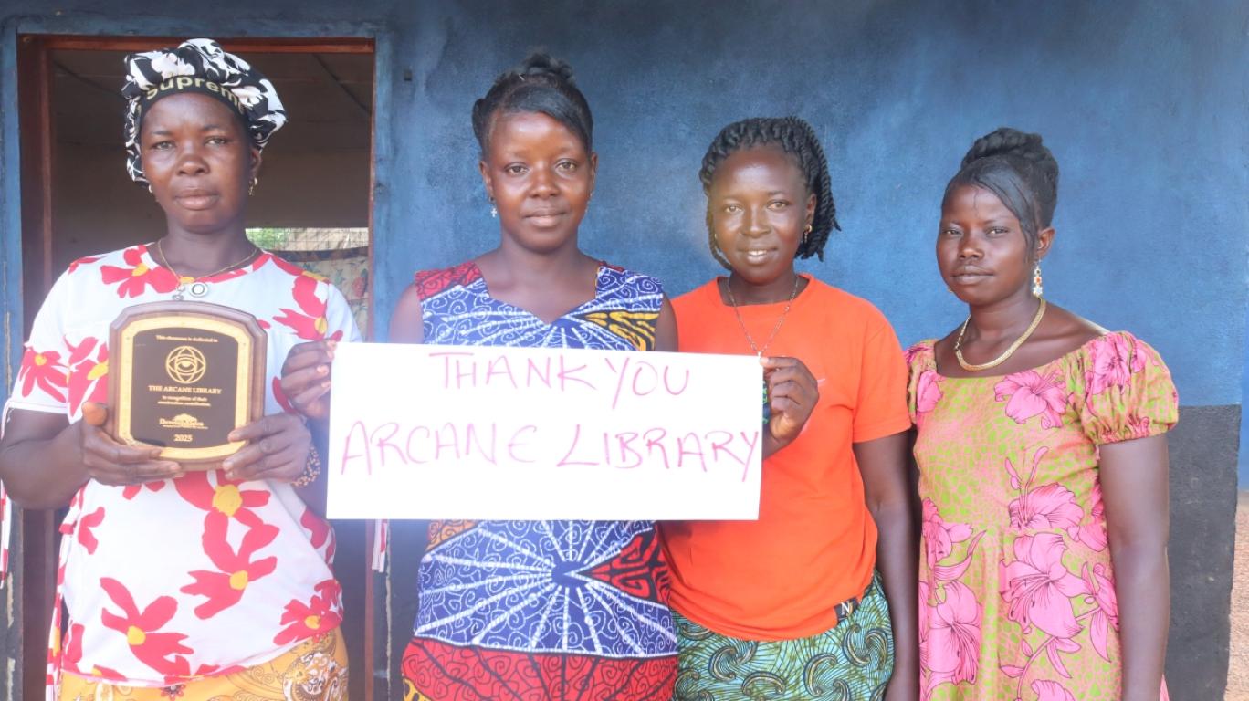 The Arcane Library Plaque - teachers at Kamawornie