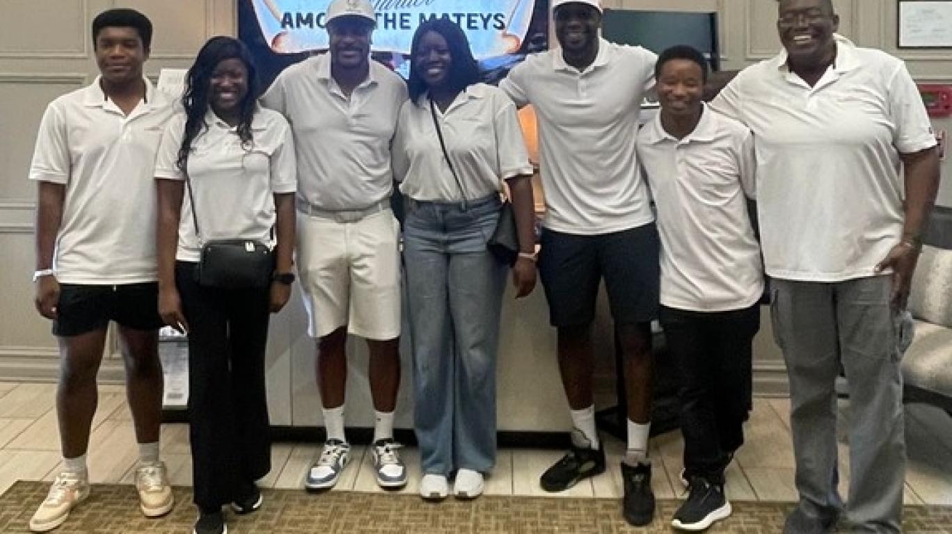 Chris Tucker, Mo Sanu and Develop Africa team members 