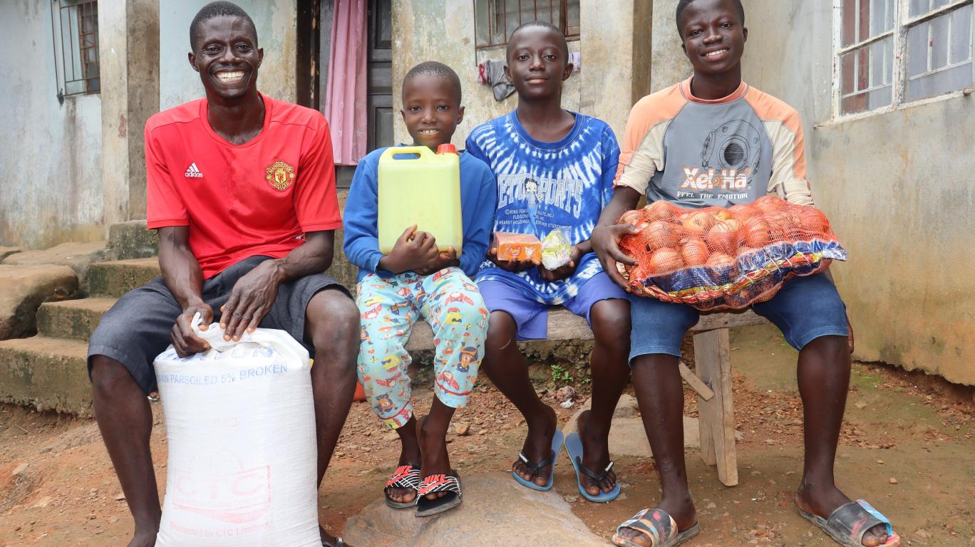 Food Support For a Family