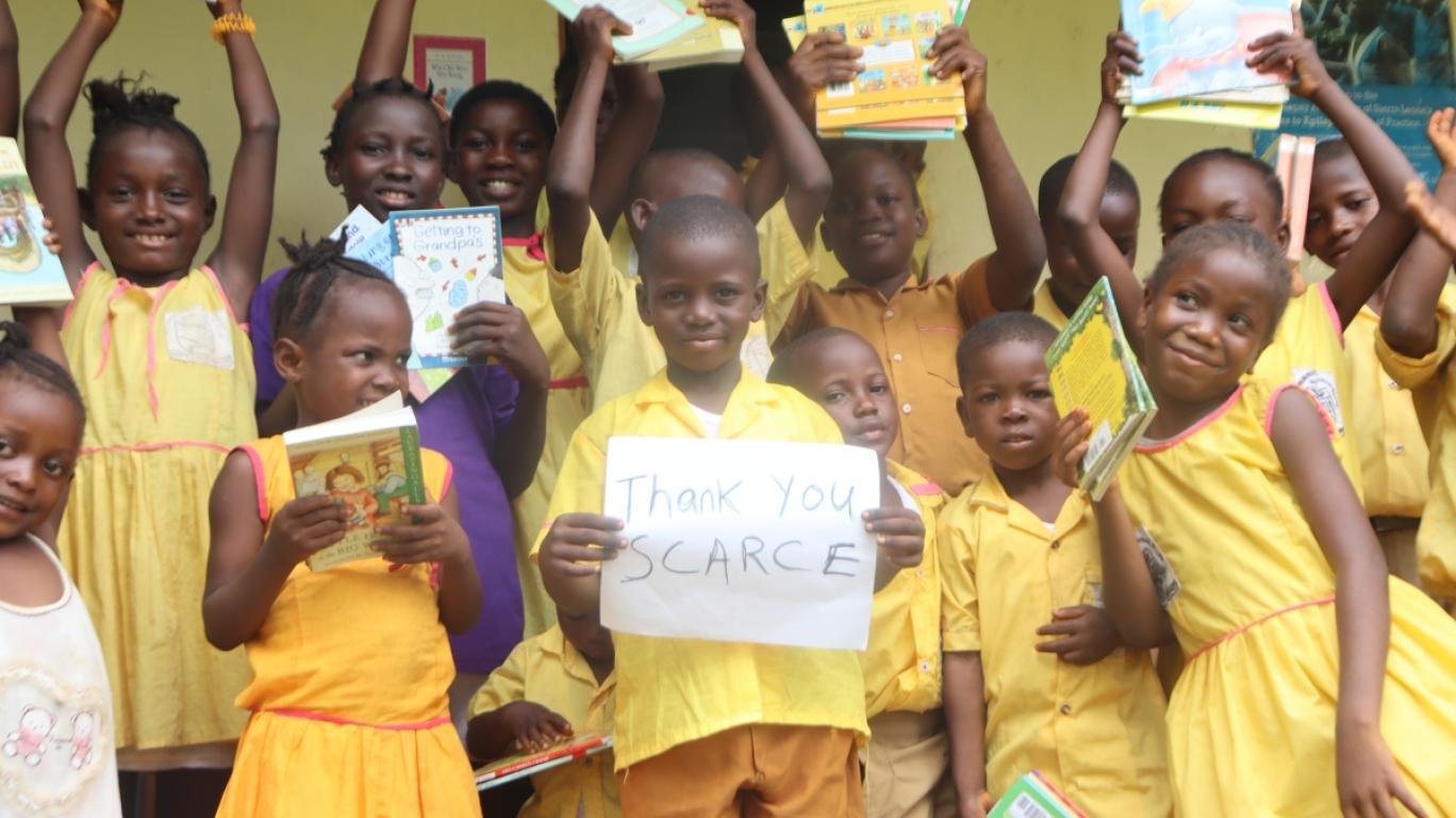 Books from SCARCE Distributed in Sierra Leone