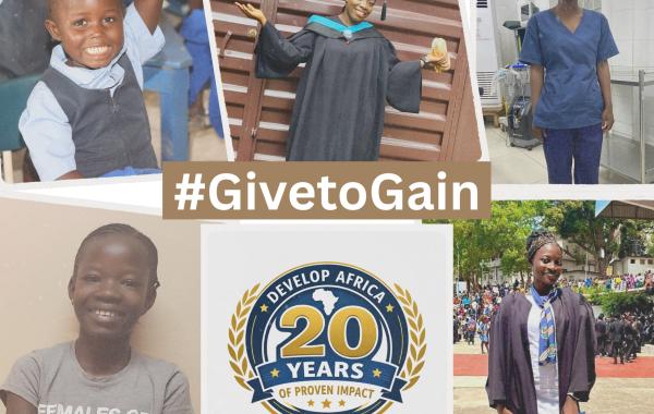 Give to Gain: 20 Years of Empowering Girls & Women