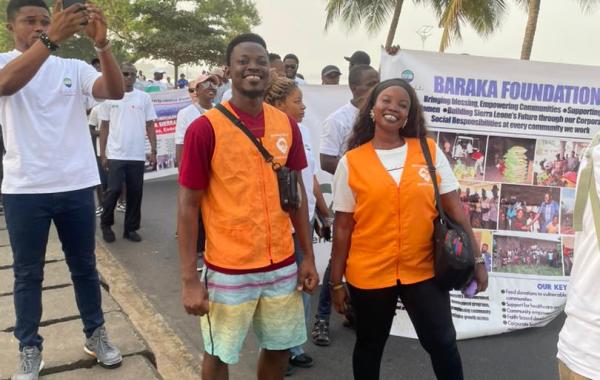 DASL Team Participating in NGO Health Walk