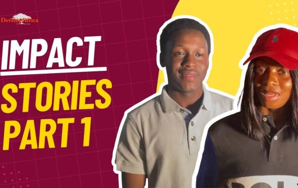 Mattia & Martha Talk about Develop Africa's Impact for them