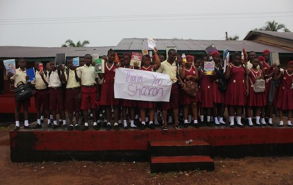The students of Lady Kabba Memorial School are grateful