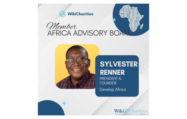 Sylvester joins Wikicharities African Advisory Board