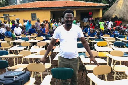 Abu, Program Manager of Develop Africa Sierra Leone 