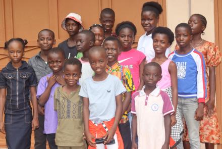 Children that attended the Day of the African Child Event
