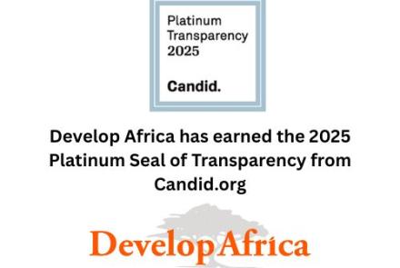 Develop Africa has earned the 2025 Platinum Seal of Transparency from Candid.org