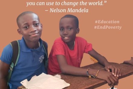 Education is the most powerful weapon you can use to change the world