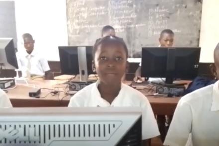 Mariama Talks About Her Computer Classes