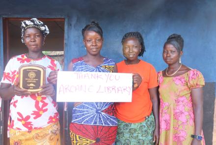 The Arcane Library Plaque - teachers at Kamawornie