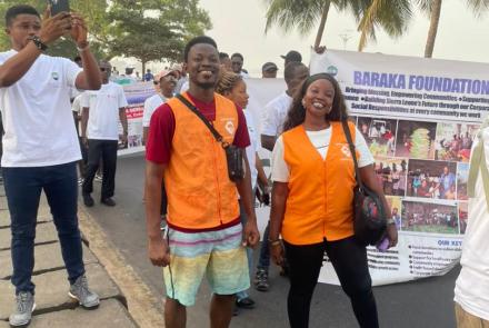 DASL Team Participating in NGO Health Walk