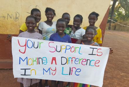 Your Support is Making a Difference in My Life