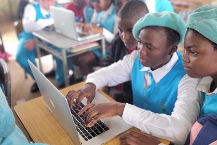 laptops empowering education in Cameroon
